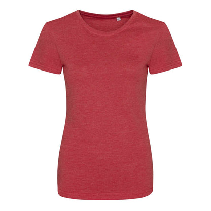 WOMEN'S TRI-BLEND T - Heather Red - colorimageurl