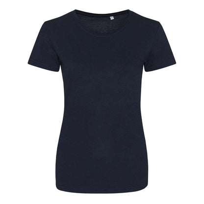 WOMEN'S TRI-BLEND T - Solid Navy - colorimageurl