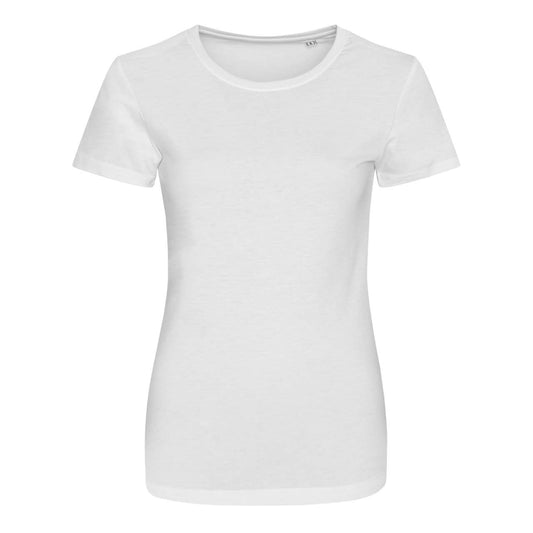 WOMEN'S TRI-BLEND T - Solid White - colorimageurl