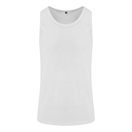 TRI-BLEND VEST - Solid White - colorimageurl