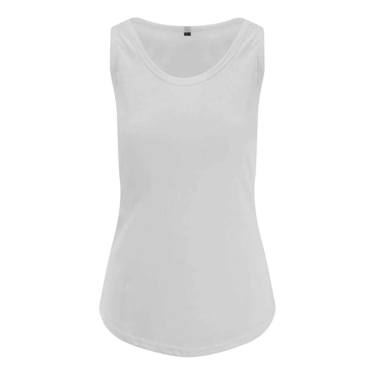 WOMEN'S TRI-BLEND VEST - Solid White - colorimageurl