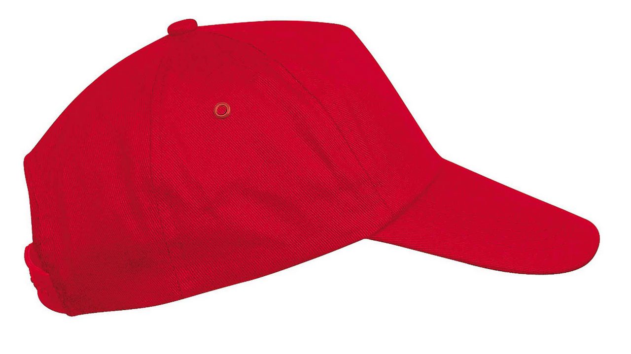 FIRST KIDS - KIDS' 5 PANEL CAP - Red - Main