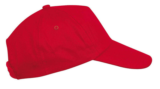 FIRST KIDS - KIDS' 5 PANEL CAP - Red - Main