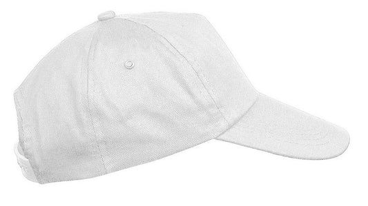 FIRST KIDS - KIDS' 5 PANEL CAP - White - Main