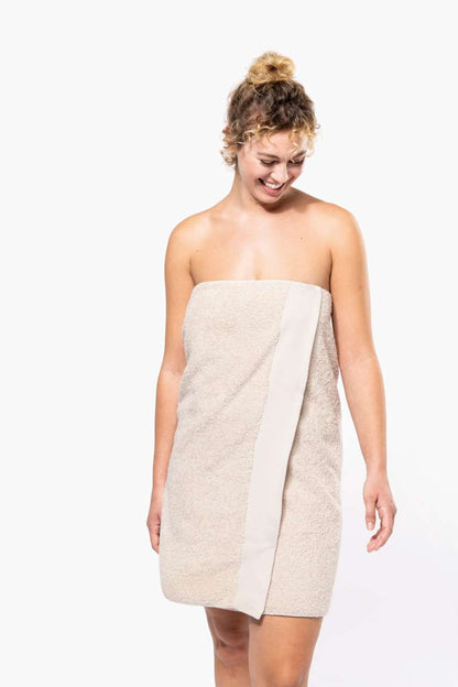 ORGANIC BATH TOWEL - Black - modelimageurl