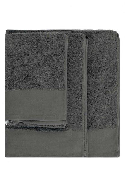 ORGANIC BATH TOWEL - Iron Grey - colorimageurl