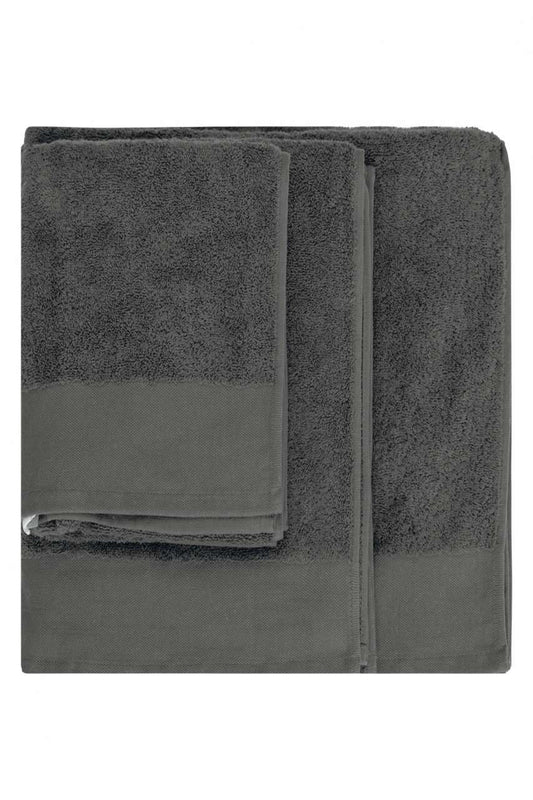 ORGANIC BATH TOWEL - Iron Grey - colorimageurl