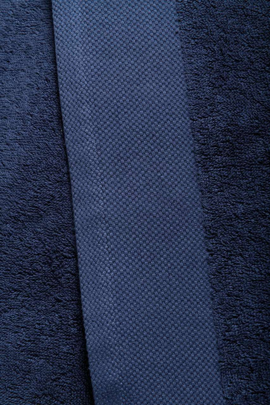 ORGANIC BATH TOWEL - Navy - colorimageurl