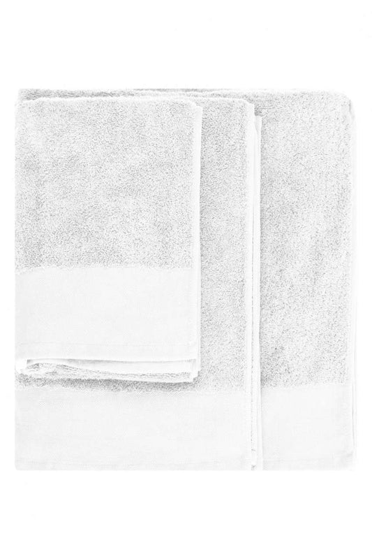 ORGANIC BATH TOWEL - White - colorimageurl