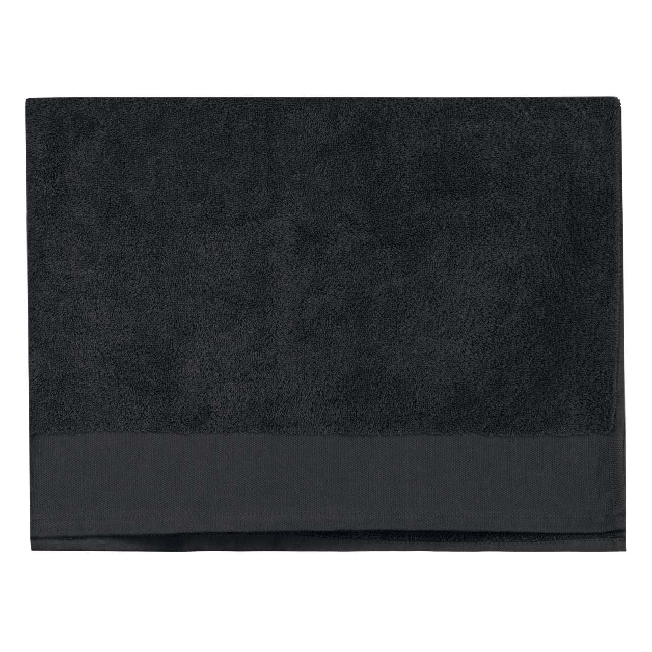 ORGANIC BEACH TOWEL - Black - colorimageurl