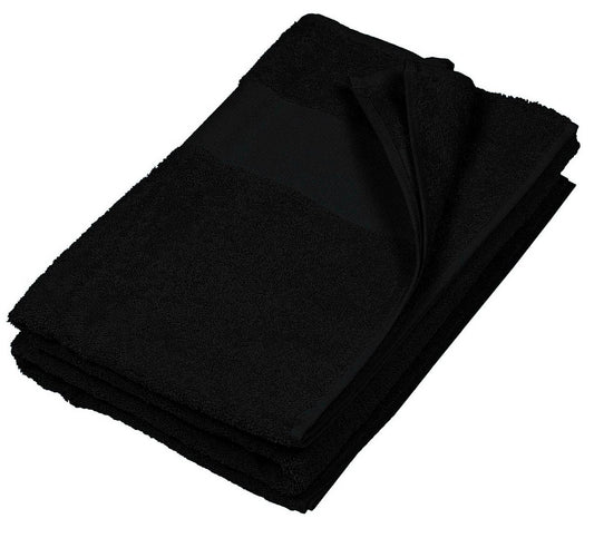 BATH TOWEL - Black - Main