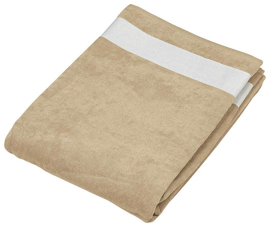 BEACH TOWEL - Beige/White - Main