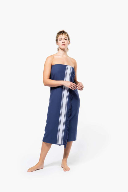 FOUTA TOWEL - Turquoise/White - Additional