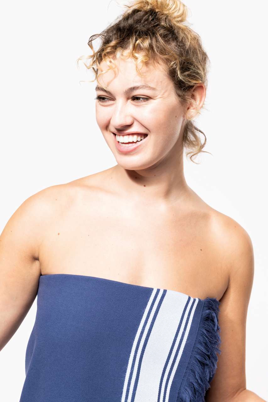 FOUTA TOWEL - Navy/White - Additional