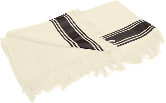 FOUTA TOWEL - Natural/Chocolate - Main