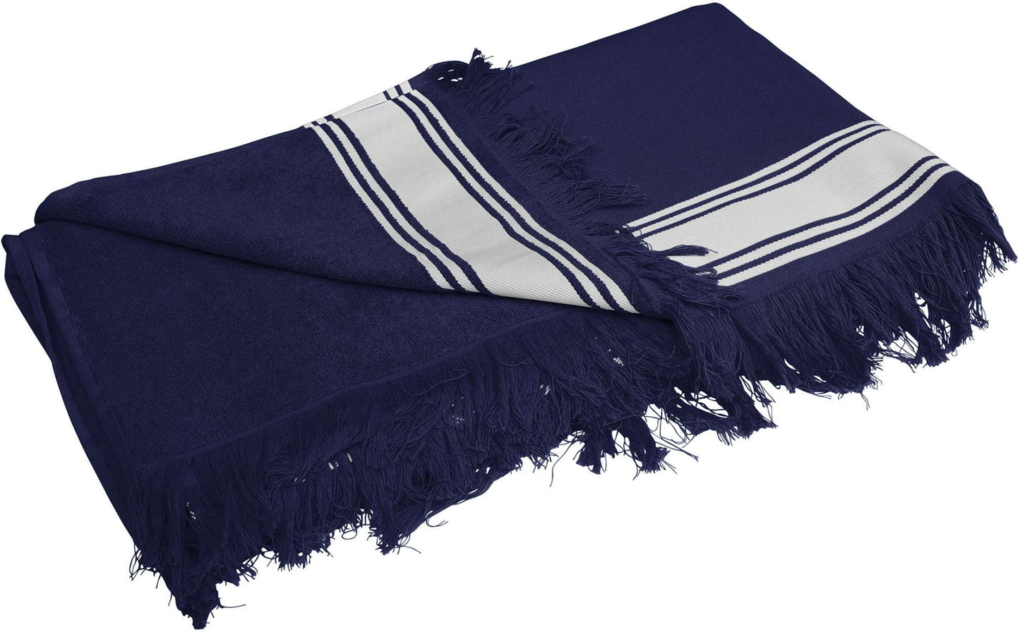 FOUTA TOWEL - Navy/White - Main