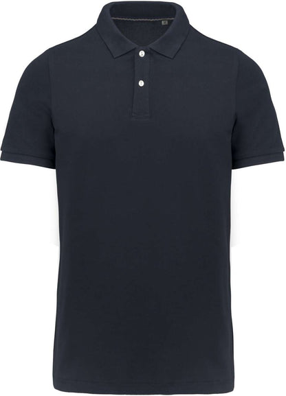 MEN'S SUPIMA® SHORT SLEEVE POLO SHIRT - Navy - colorimageurl