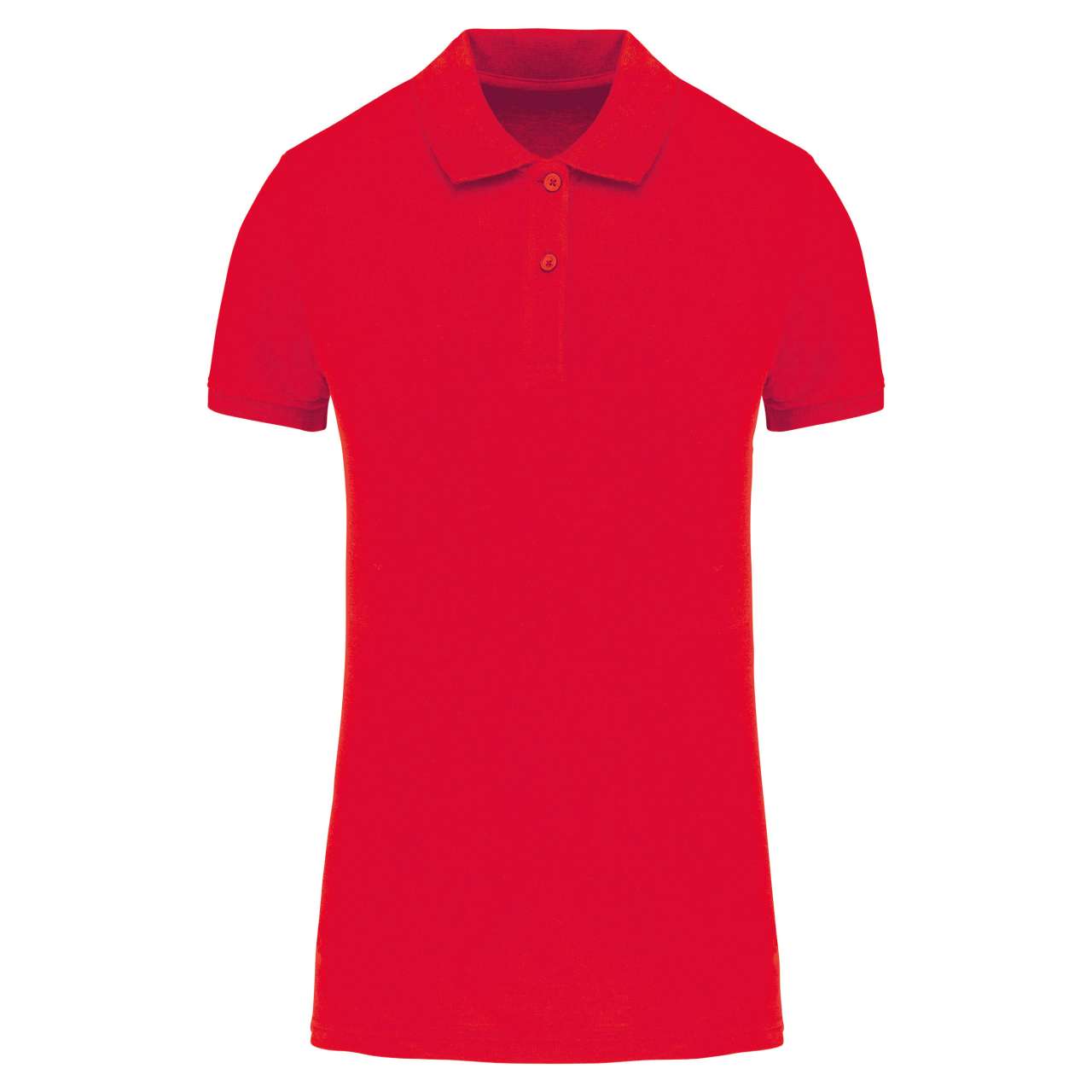 LADIES' ORGANIC 180 PIQUÉ POLO SHIRT - Red - colorimageurl