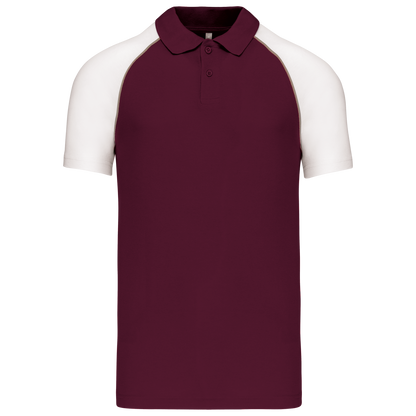 KA226 Bordeaux/White