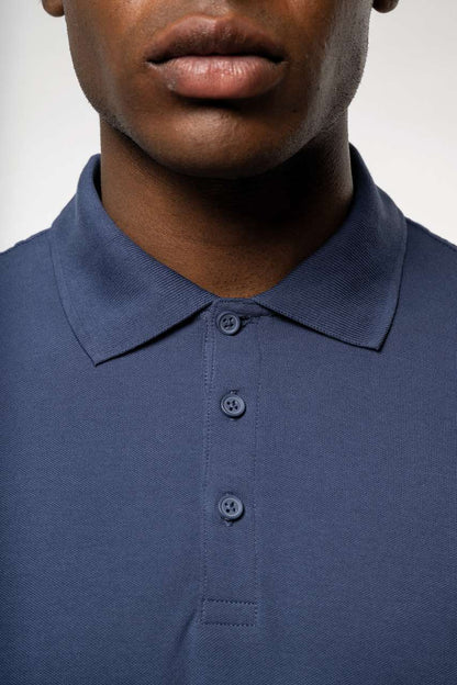 MIKE - MEN'S SHORT-SLEEVED POLO SHIRT - Black - Additional