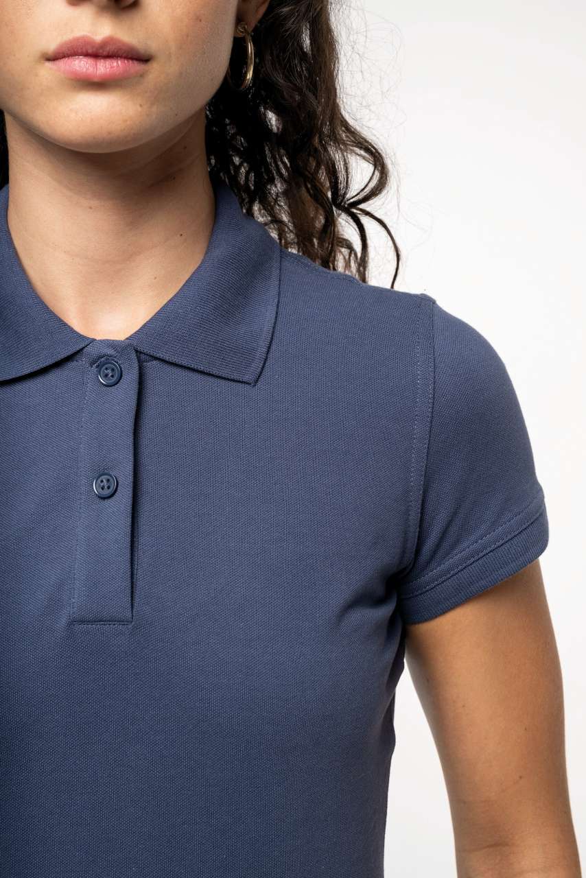 BROOKE - LADIES' SHORT-SLEEVED POLO SHIRT - Black - Additional