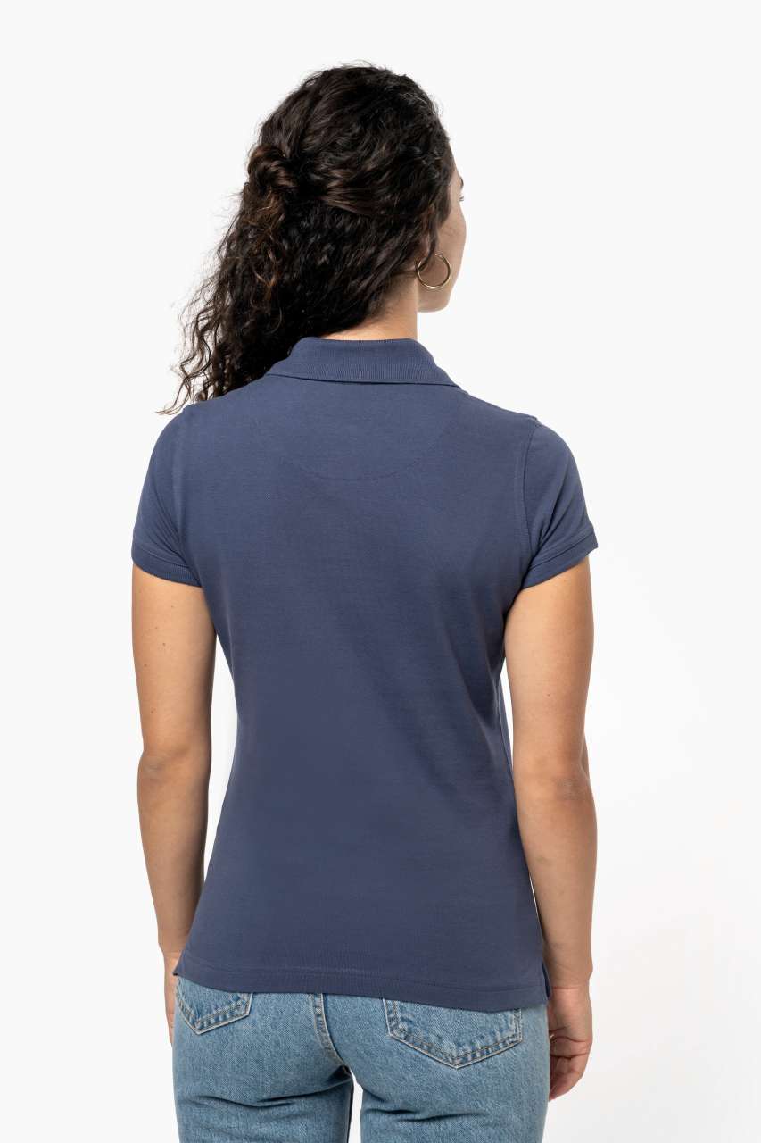 BROOKE - LADIES' SHORT-SLEEVED POLO SHIRT - Black - Additional