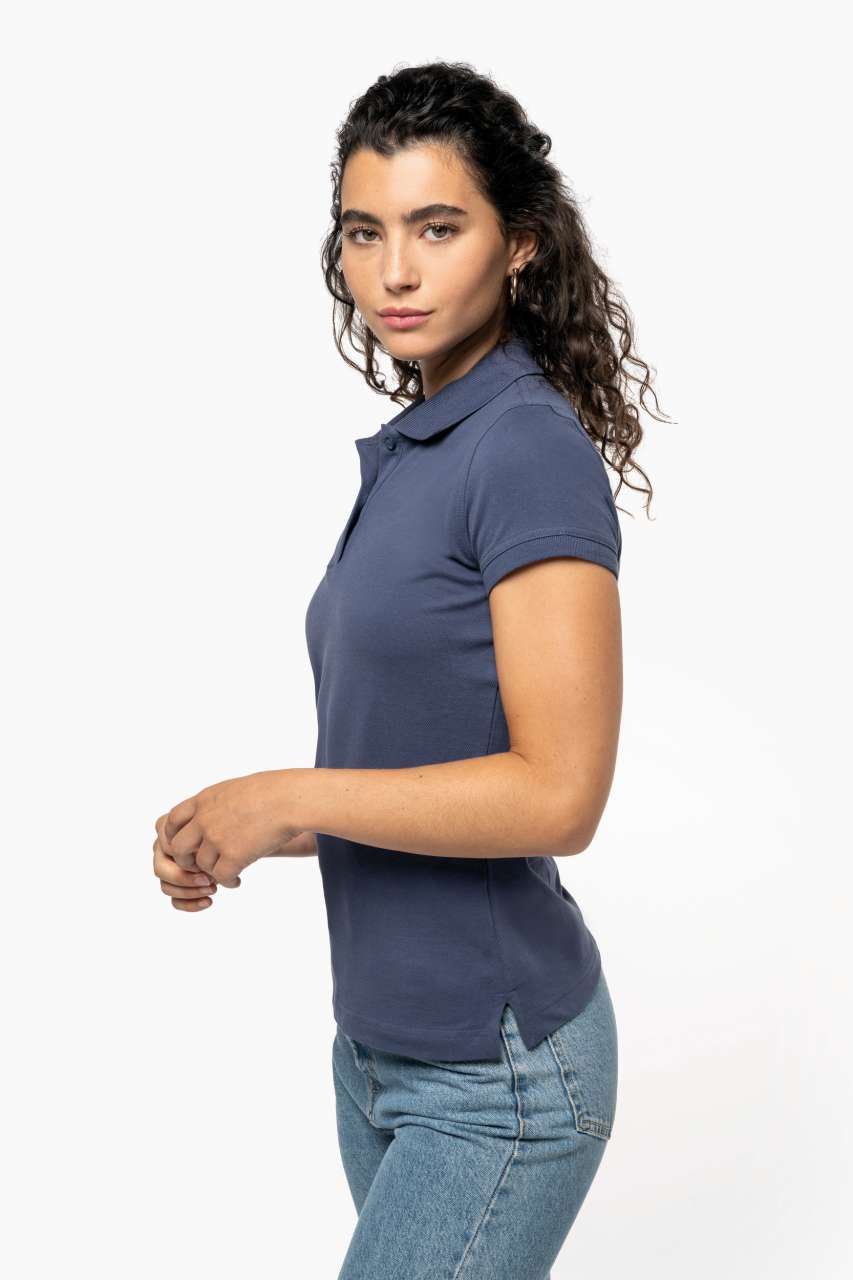 BROOKE - LADIES' SHORT-SLEEVED POLO SHIRT - Black - Additional
