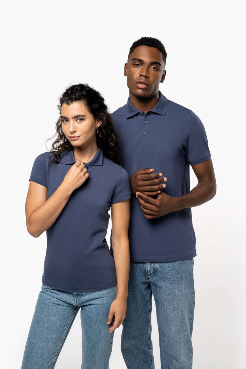 BROOKE - LADIES' SHORT-SLEEVED POLO SHIRT - Black - Additional