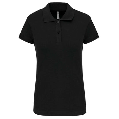 BROOKE - LADIES' SHORT-SLEEVED POLO SHIRT - Black - Main