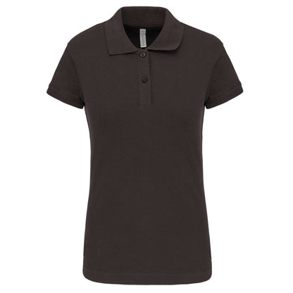 BROOKE - LADIES' SHORT-SLEEVED POLO SHIRT - Dark Grey - Main