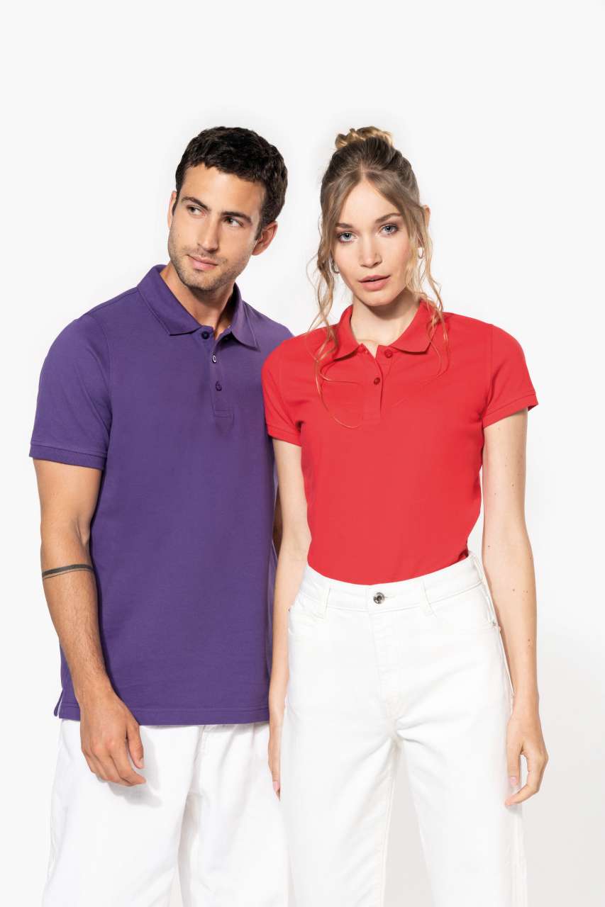 MEN'S SHORT-SLEEVED POLO SHIRT - Chocolate - Additional