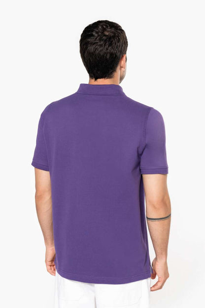 MEN'S SHORT-SLEEVED POLO SHIRT - Chocolate - Additional