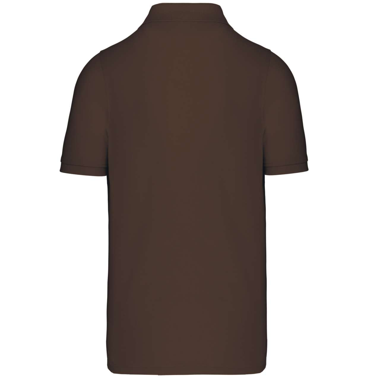 MEN'S SHORT-SLEEVED POLO SHIRT - Chocolate - Additional