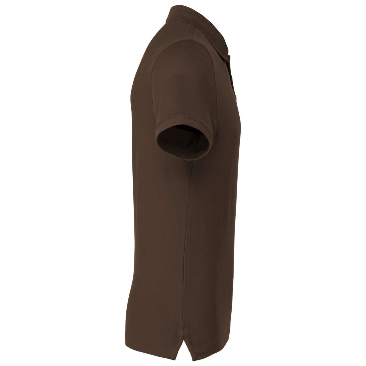 MEN'S SHORT-SLEEVED POLO SHIRT - Chocolate - Additional