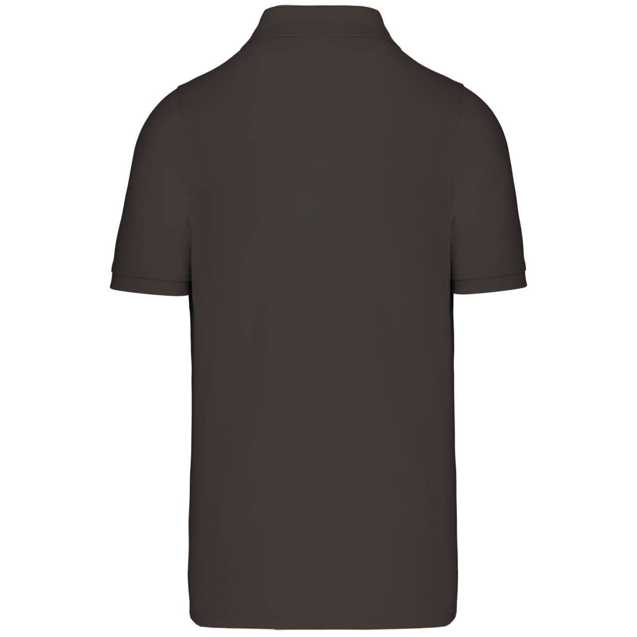MEN'S SHORT-SLEEVED POLO SHIRT - Dark Grey - Additional