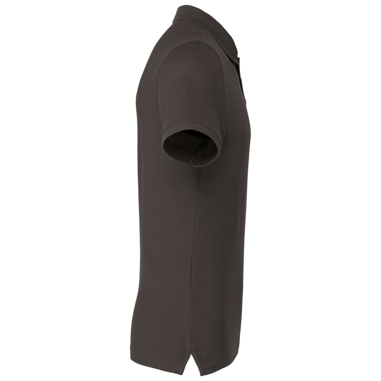 MEN'S SHORT-SLEEVED POLO SHIRT - Dark Grey - Additional