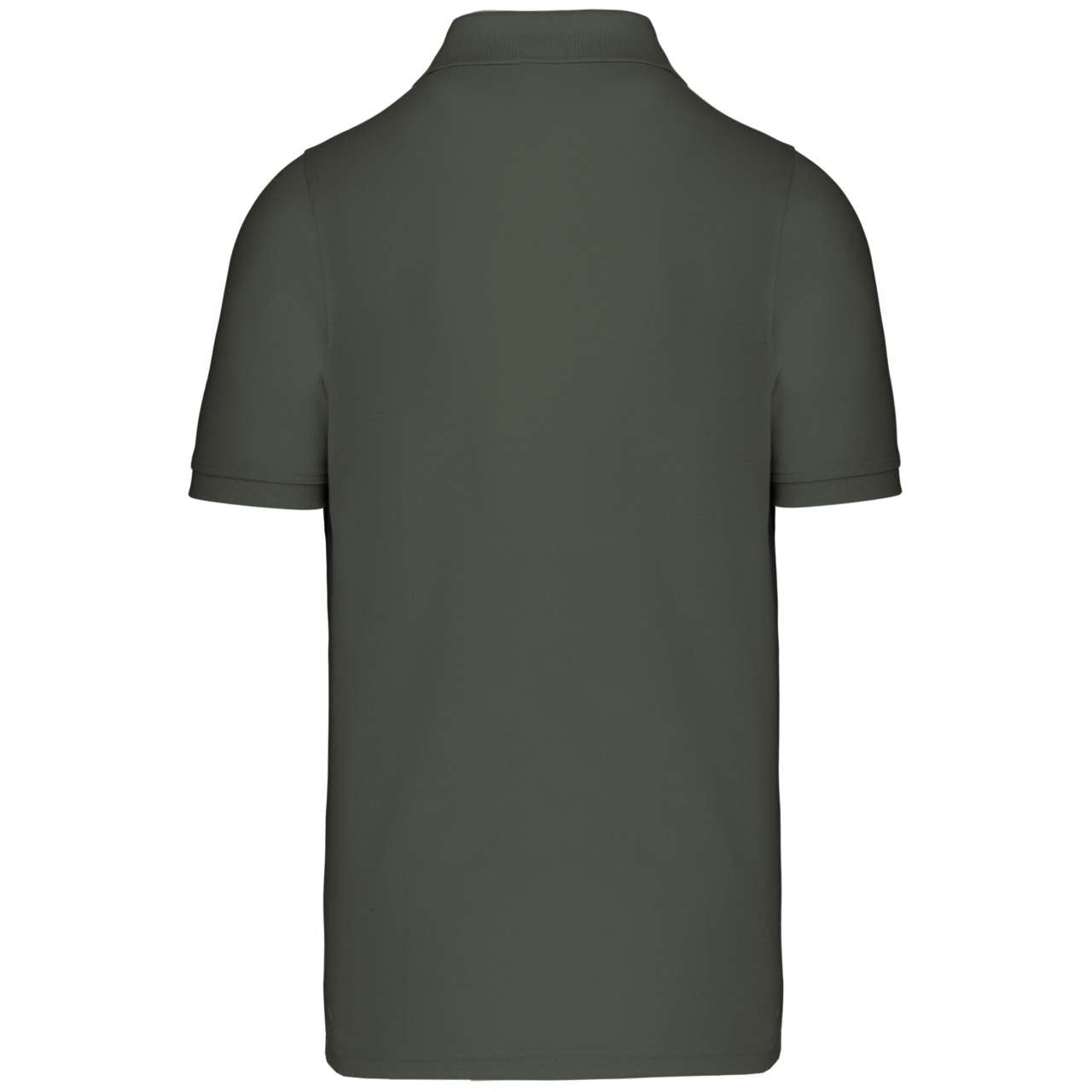 MEN'S SHORT-SLEEVED POLO SHIRT - Dark Khaki - Additional