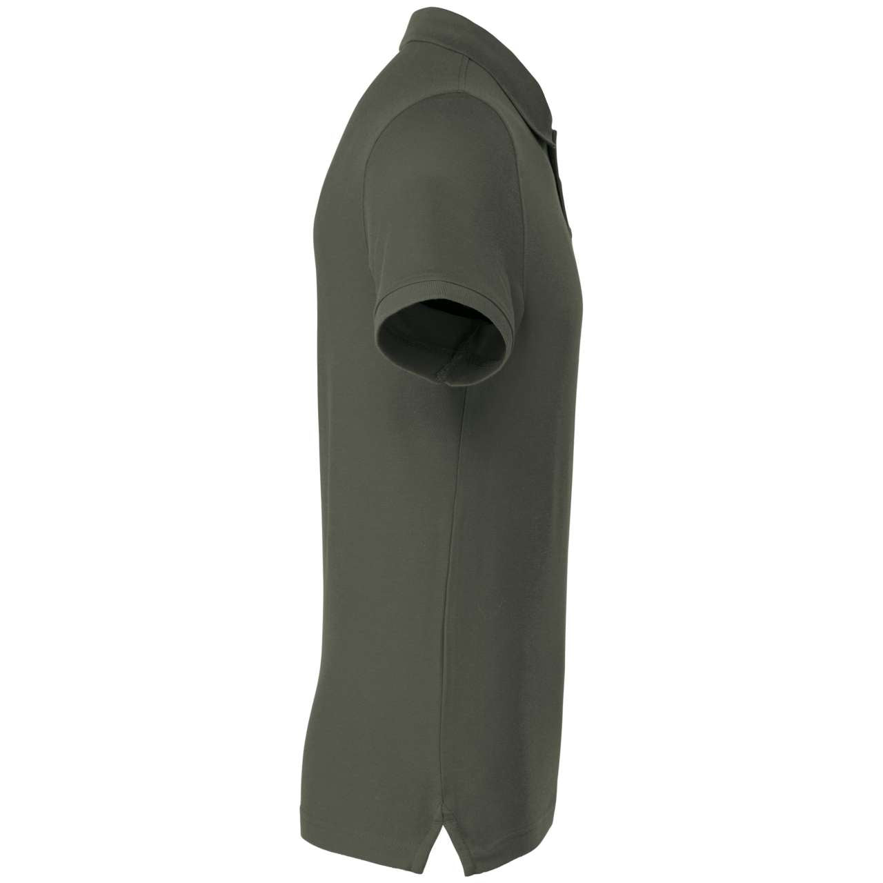 MEN'S SHORT-SLEEVED POLO SHIRT - Dark Khaki - Additional