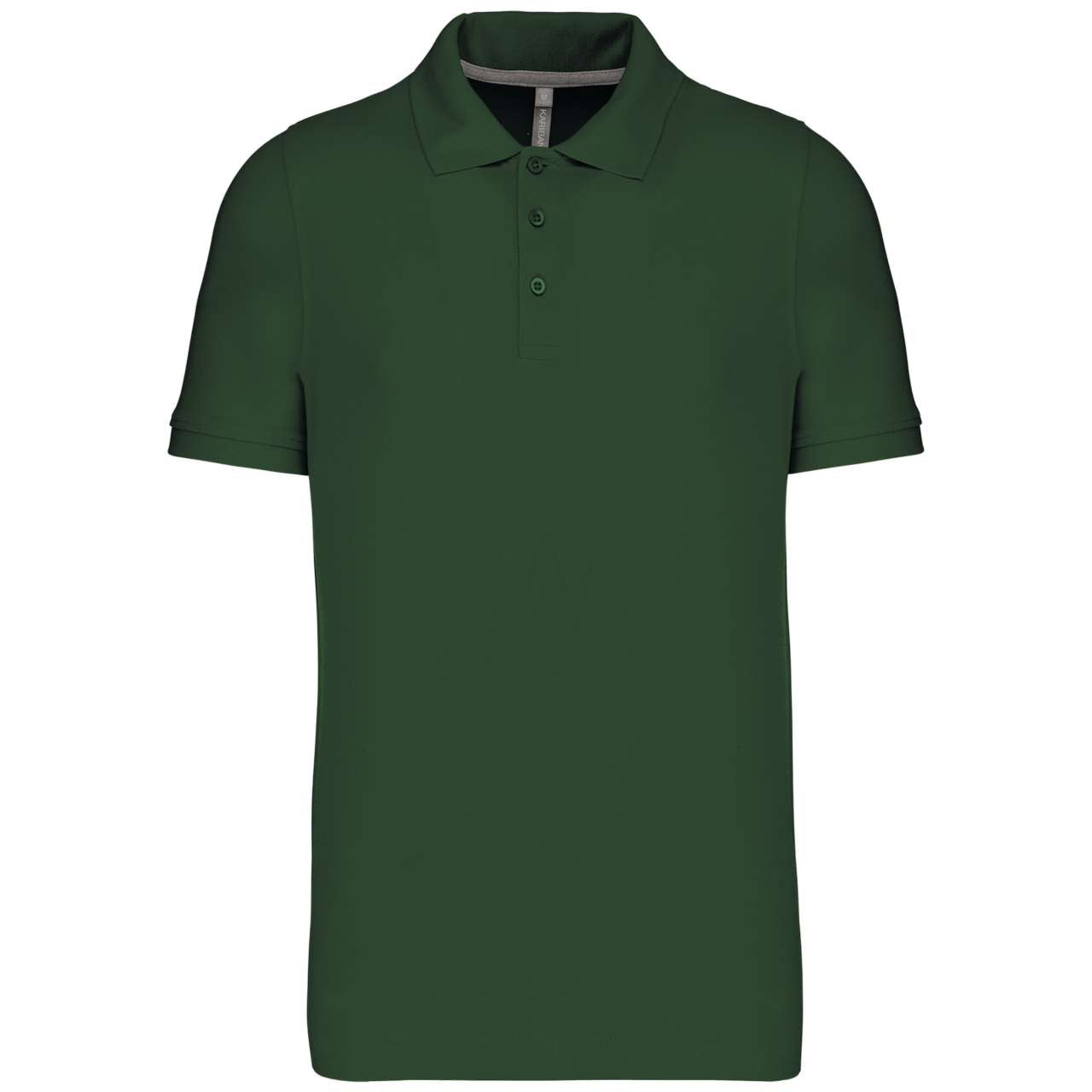 MEN'S SHORT-SLEEVED POLO SHIRT - Forest Green - Main