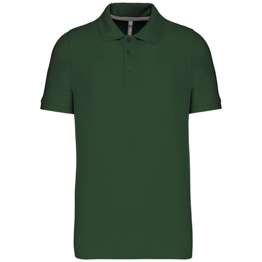 MEN'S SHORT-SLEEVED POLO SHIRT - Forest Green - Main