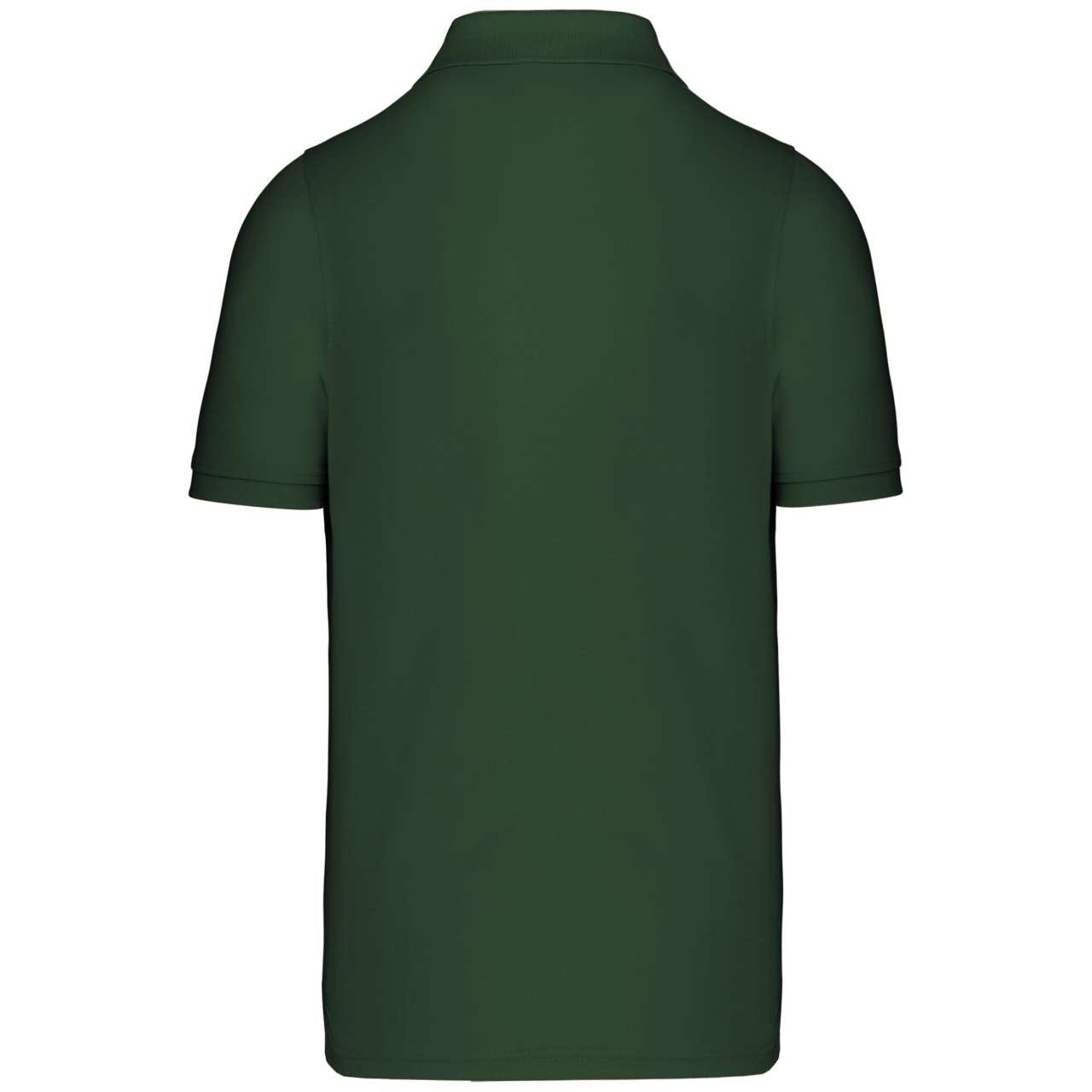 MEN'S SHORT-SLEEVED POLO SHIRT - Forest Green - Additional