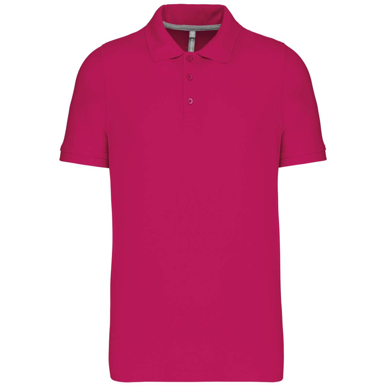 MEN'S SHORT-SLEEVED POLO SHIRT - Fuchsia - Main