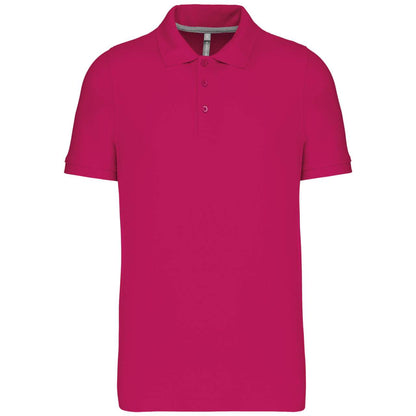 MEN'S SHORT-SLEEVED POLO SHIRT - Fuchsia - Main