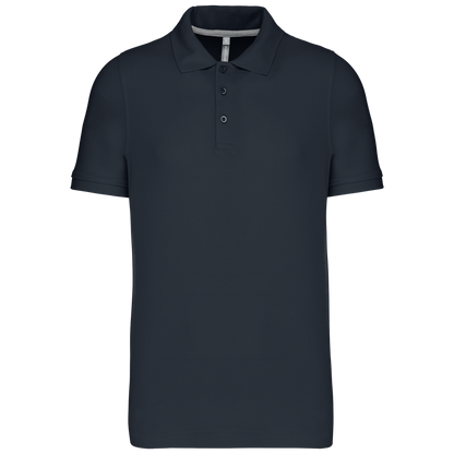 MEN'S SHORT-SLEEVED POLO SHIRT - Navy - Main