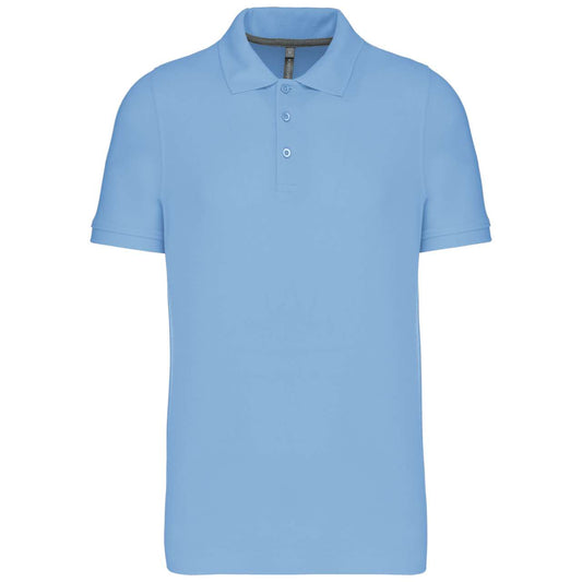 MEN'S SHORT-SLEEVED POLO SHIRT - Sky Blue - Main