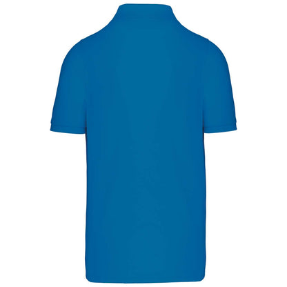 MEN'S SHORT-SLEEVED POLO SHIRT - Tropical Blue - Additional
