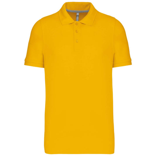 MEN'S SHORT-SLEEVED POLO SHIRT - Yellow - Main