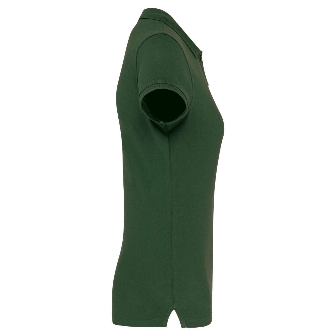 LADIES' SHORT-SLEEVED POLO SHIRT - Forest Green - Additional