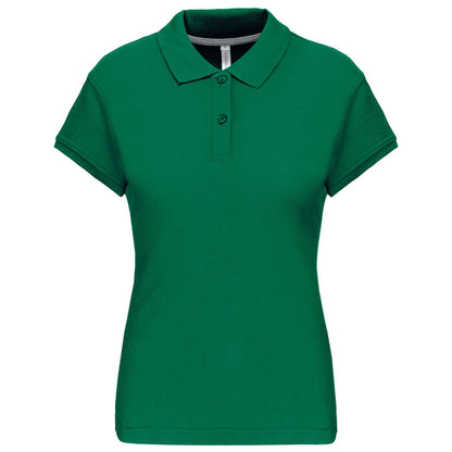 LADIES' SHORT-SLEEVED POLO SHIRT - Kelly Green - Main