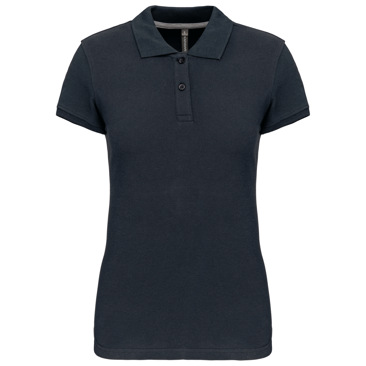 LADIES' SHORT-SLEEVED POLO SHIRT - Navy - Main